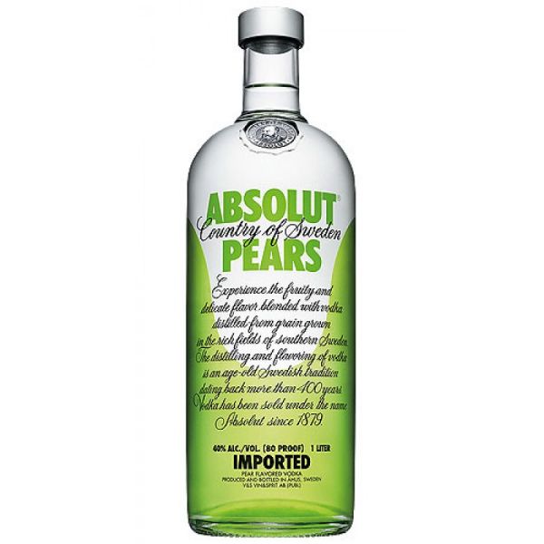 Vodka Absolut Pears 1L