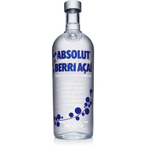 Vodka Absolut Berri Açaí 1L